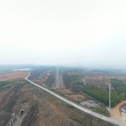 芜湖工务段铜陵北联络线隧道口VR